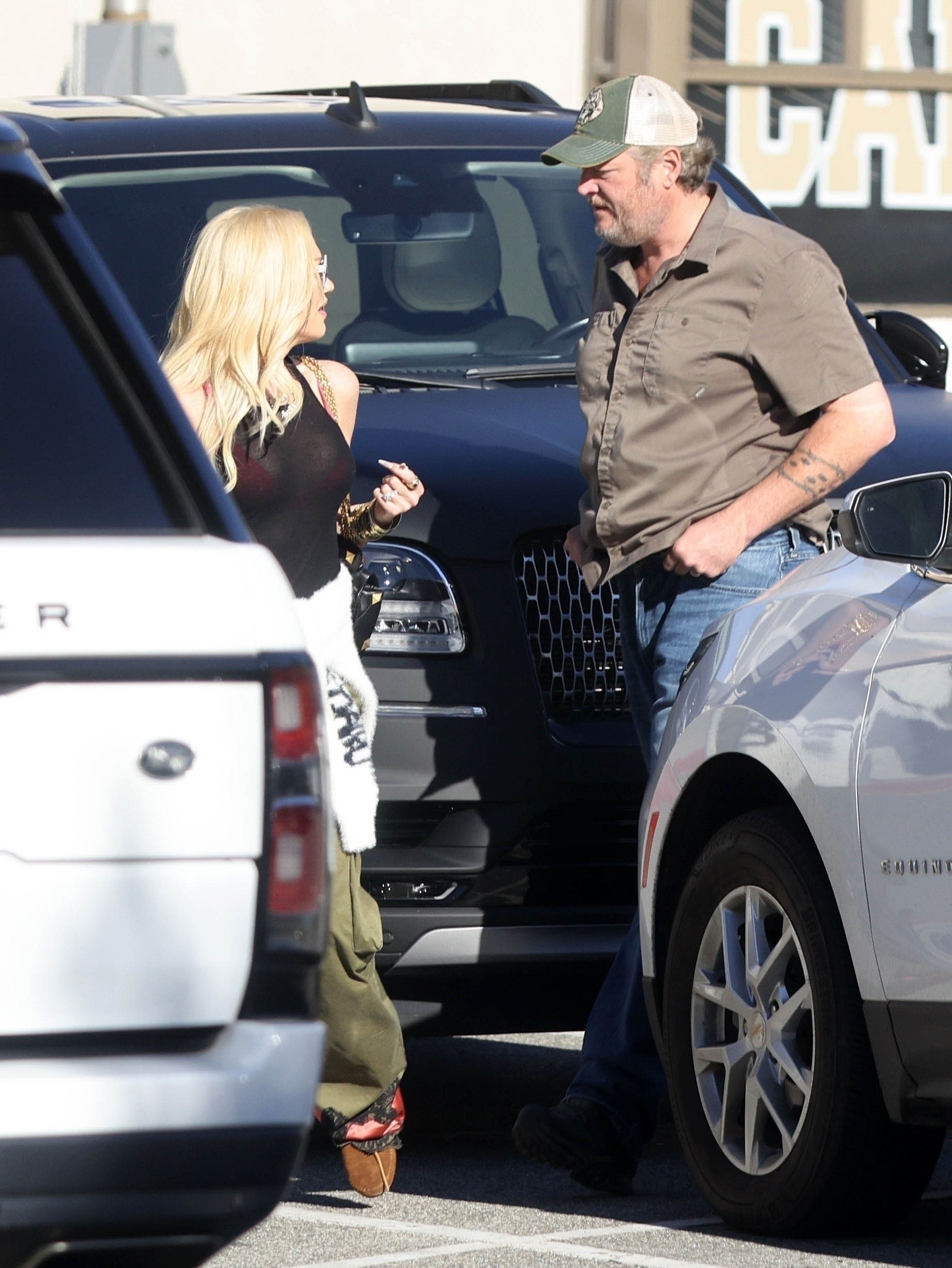 Gwen was trying to avoid running into ex Gavin Rossdale