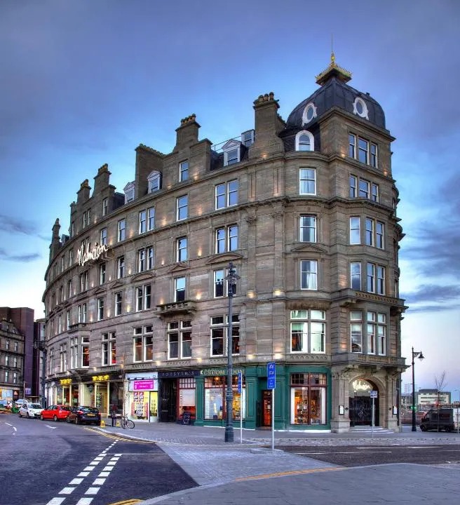 The actor was staying at the four-star Malmaison in Dundee last year as his relationship crumbled
