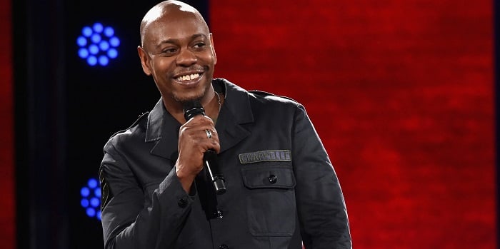 Dave Chappelle on his show