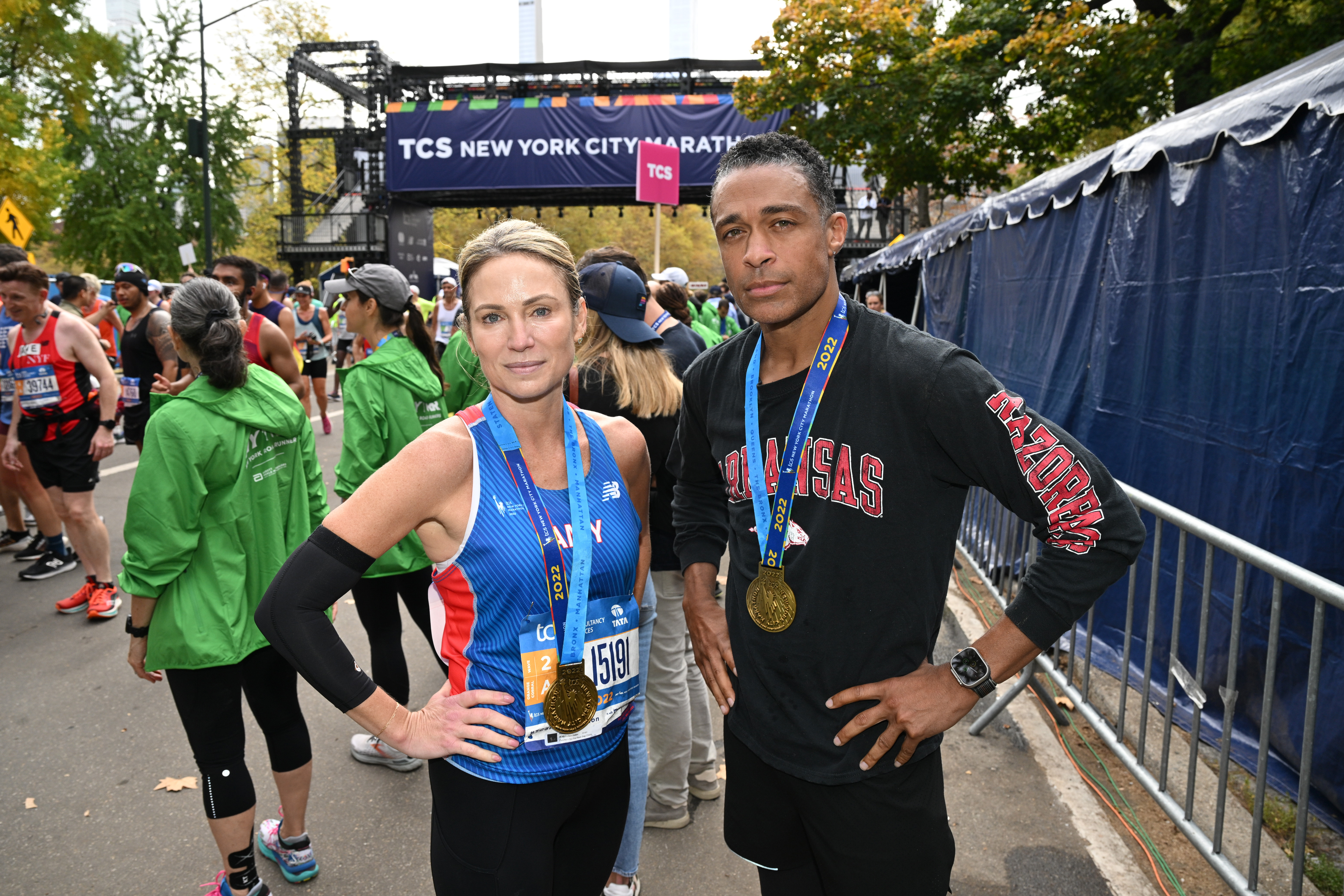 Amy and TJ started to become closer as they trained for the New York City Marathon together with news of their supposed affair becoming public in November 2022