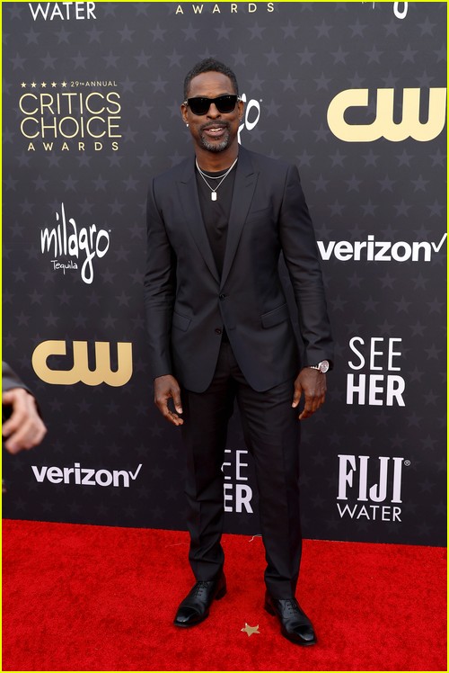 American Fiction’s Sterling K. Brown at the Critics Choice Awards