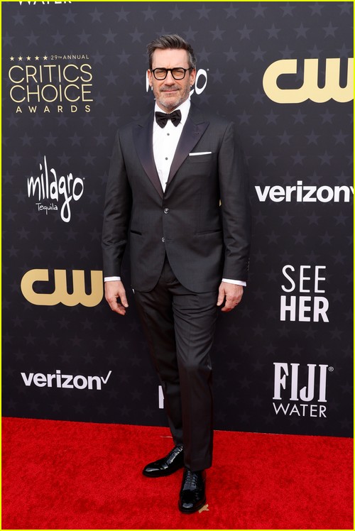 The Morning Show’s Jon Hamm at the Critics Choice Awards