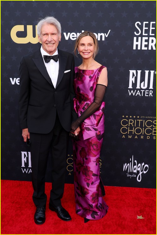 Harrison Ford and Calista Flockhart at the Critics Choice Awards