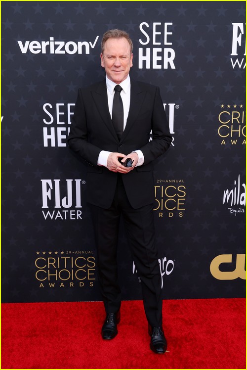 Kiefer Sutherland at the Critics Choice Awards