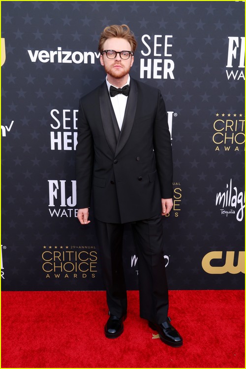Finneas O’Connell at the Critics Choice Awards