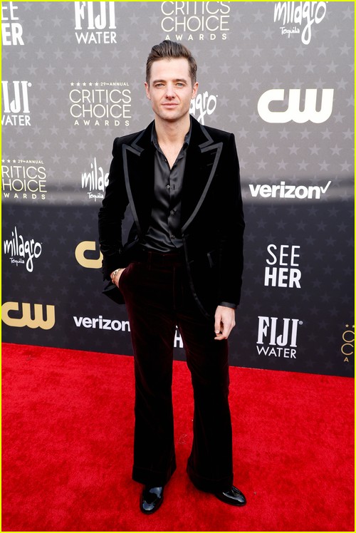 Fellow Travelers producer Robbie Rogers at the Critics Choice Awards