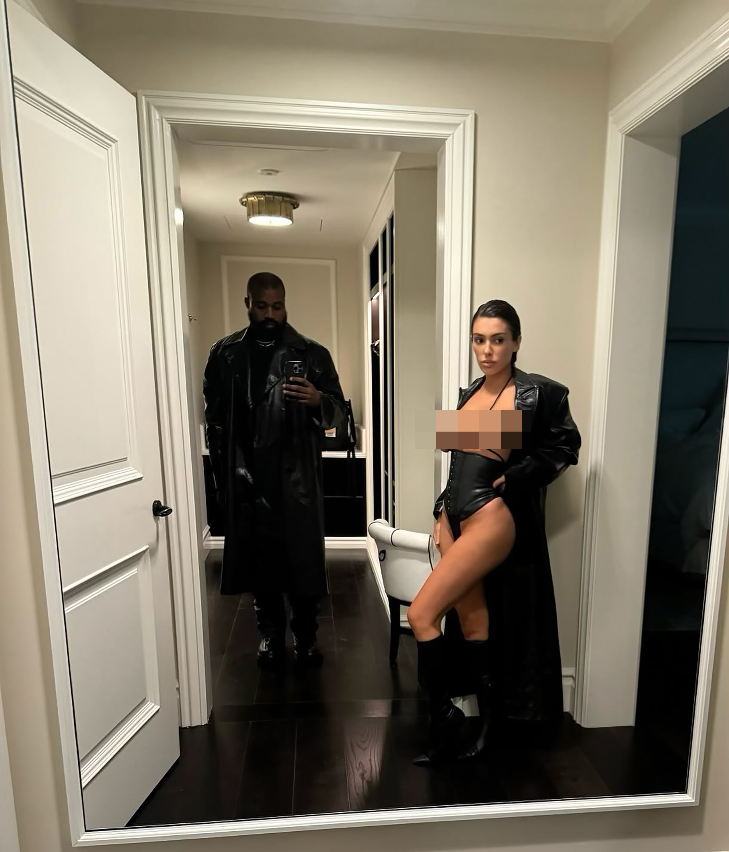 Kanye and Kim divorced in 2021, and married Bianca Censori soon after