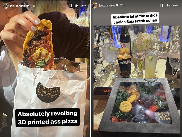 jen dangelo 3d pizza and fruit instagram