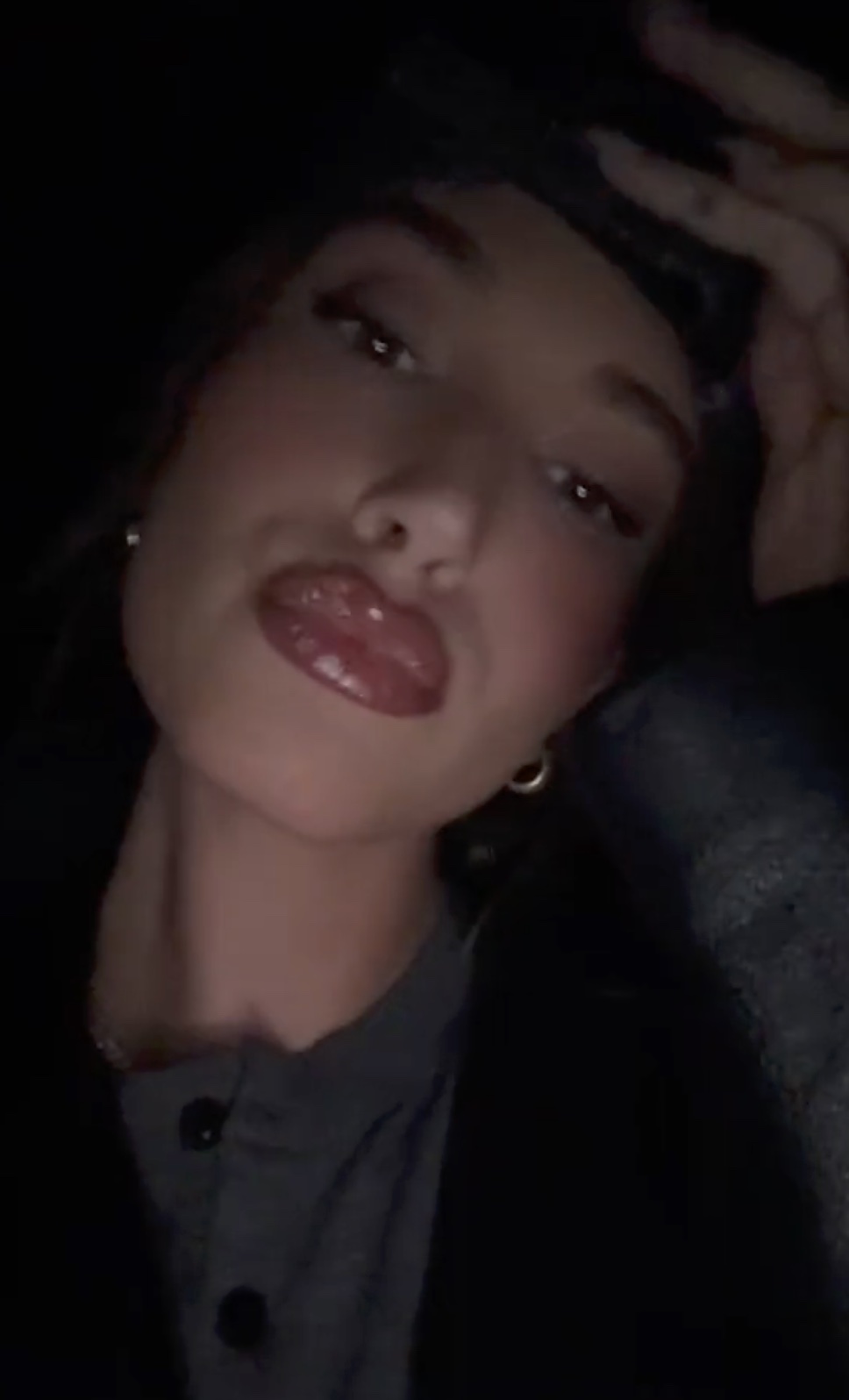 Suspicions began to arise after Hailey shared a recent video on TikTok