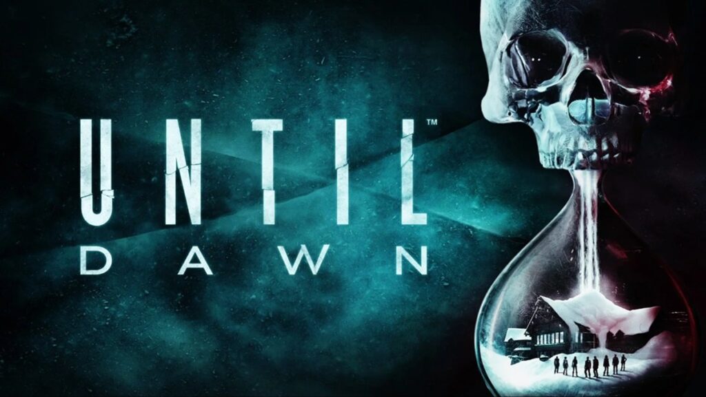 Until Dawn logo for the 2015 PlayStation game.