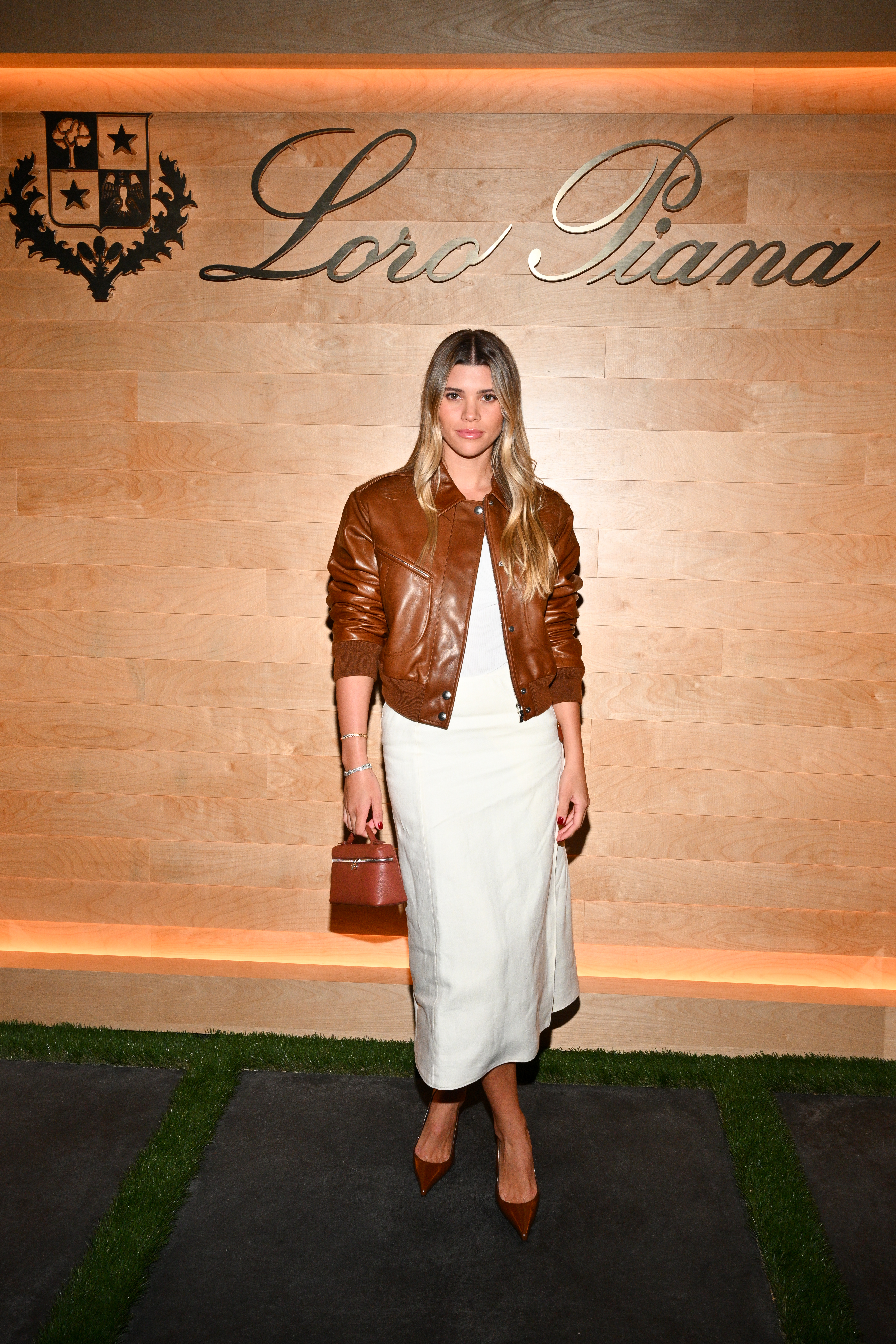 Fans were convinced they saw a sign hinting that Sofia could be pregnant as she attended the Loro Piana Cocoonin Collection Launch