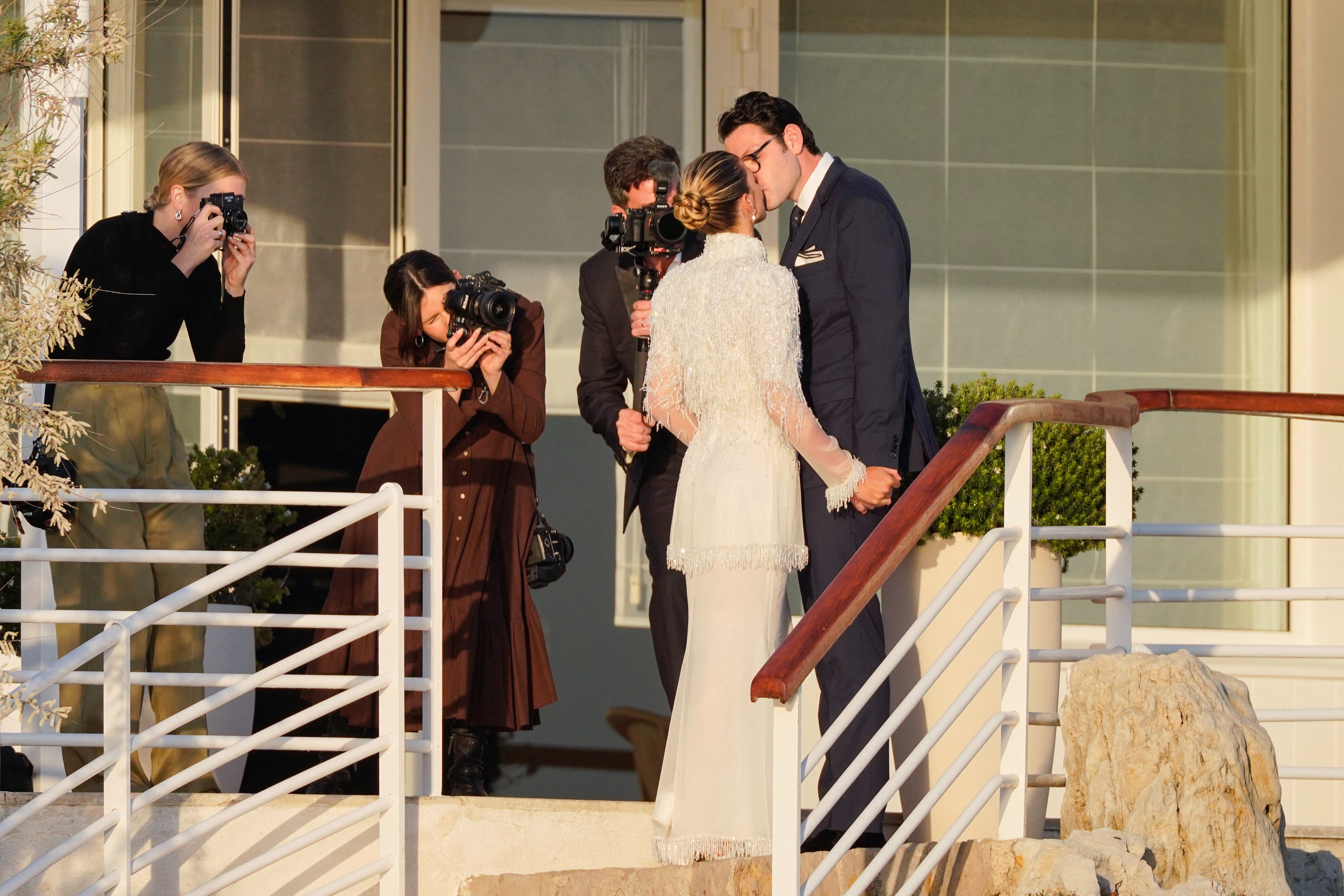 Sofia and Elliott married last year at Hotel du Cap-Eden-Roc in Antibes, France