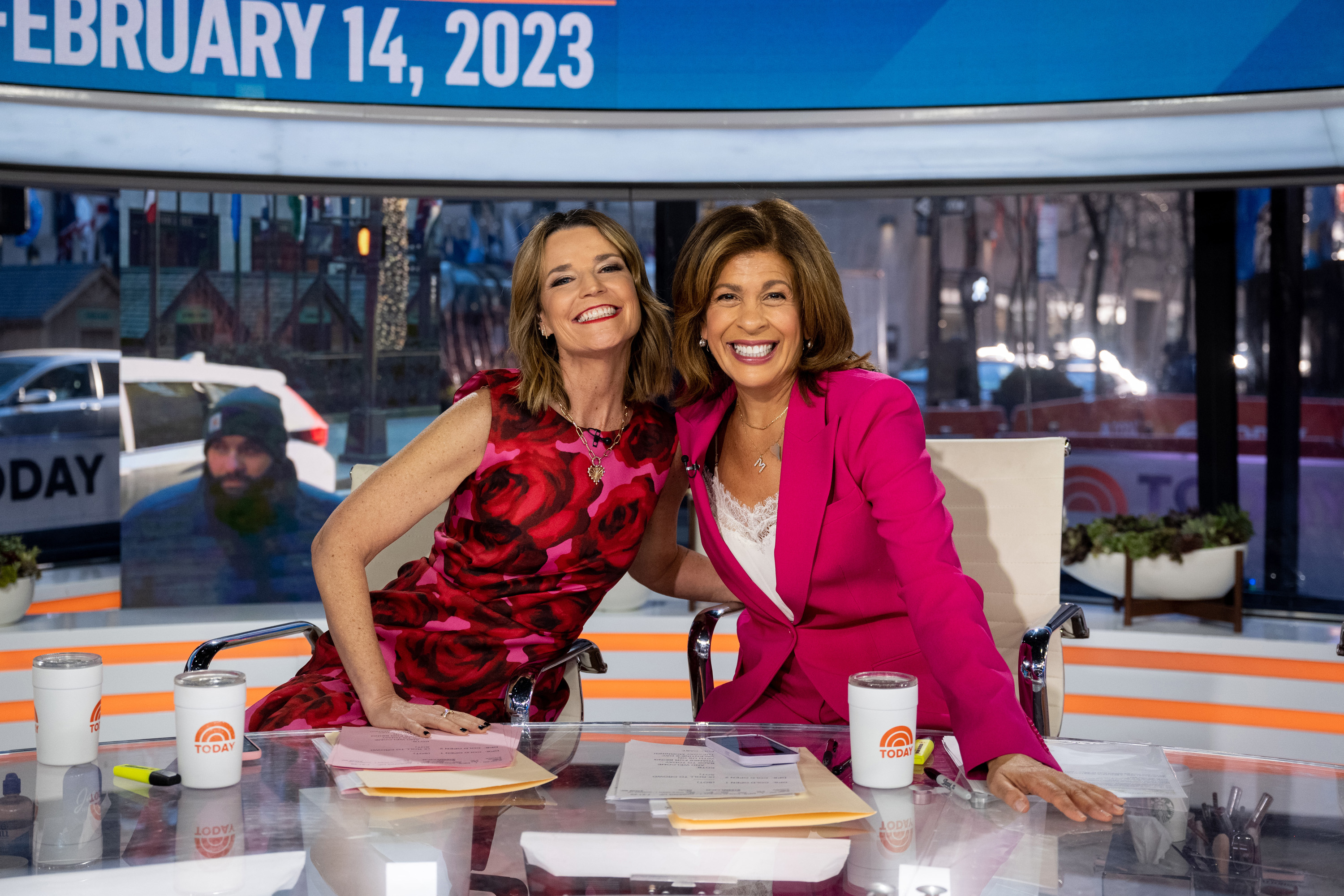 Hoda also ditched the set in September when Carrie Underwood appeared on the show