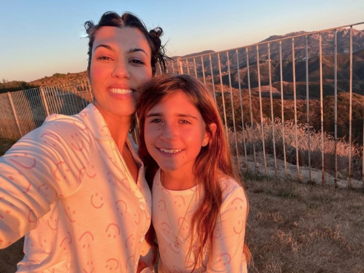 Kourtney shares Penelope and her two older sons with her ex, Scott Disick