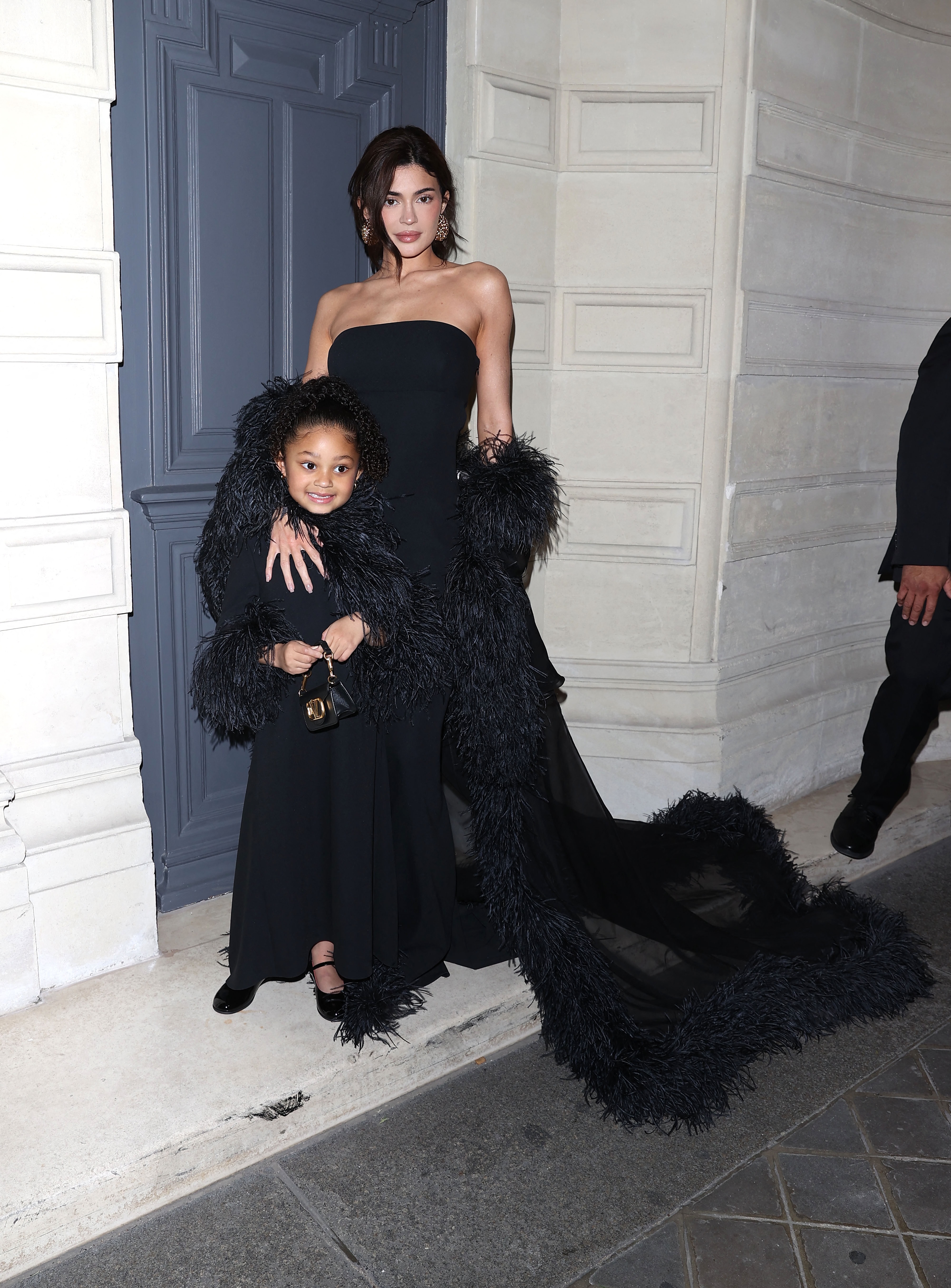 Kylie and Stormi attended the Valentino Haute Couture Spring/Summer Show at PWF