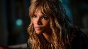 Halle Berry looks serious in john wick chapter 3 photo