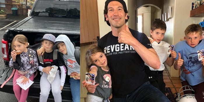 Erin Angle and Jon Bernthal's kids