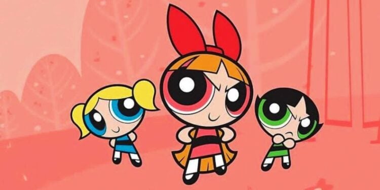 Blossom, Bubbles, and Buttercup in The Powerpuff Girls 