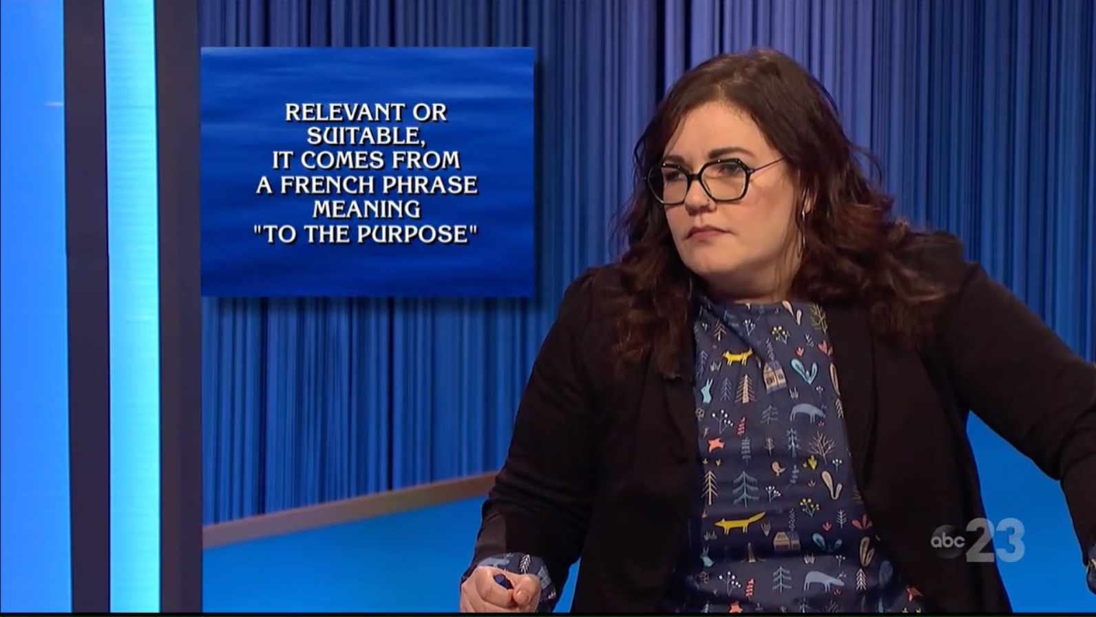 Tamara missed a clue from the Jeopardy! category Silent Consonant Words