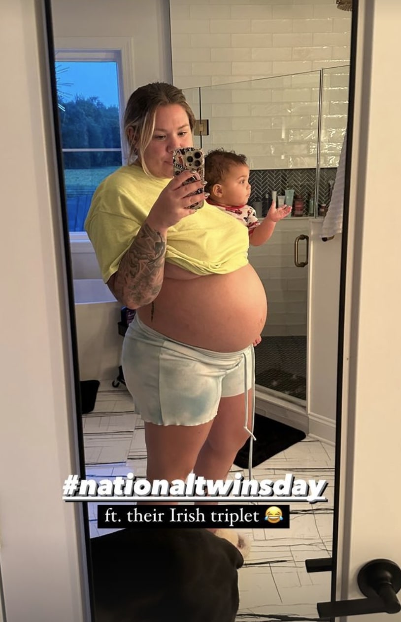 Kailyn welcomed the twins in November, but didn't confirm the news until earlier this month