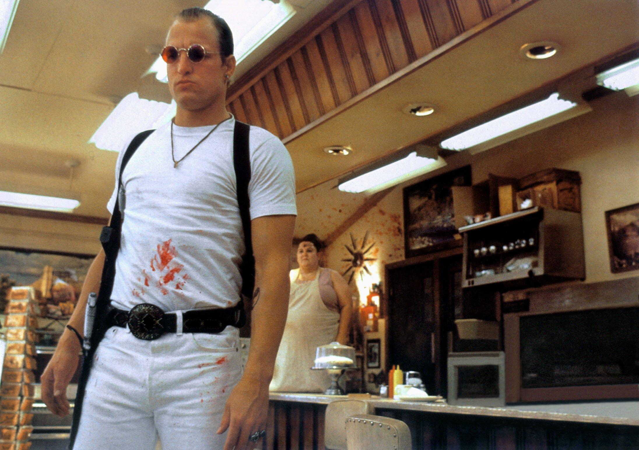 Woody played a murderer in Natural Born Killers, but his dad was the real deal