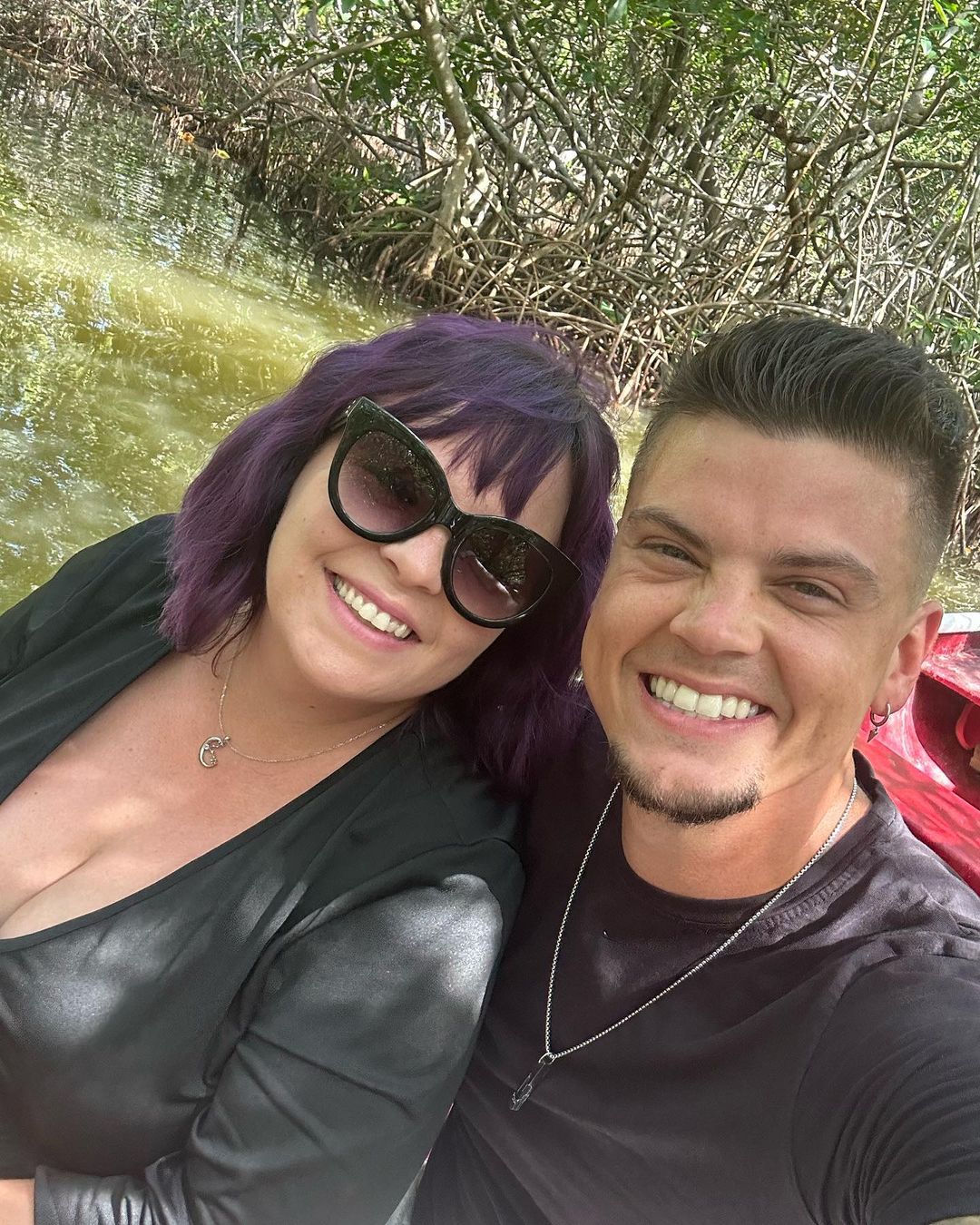Catelynn pictured with her husband Tyler Baltierra