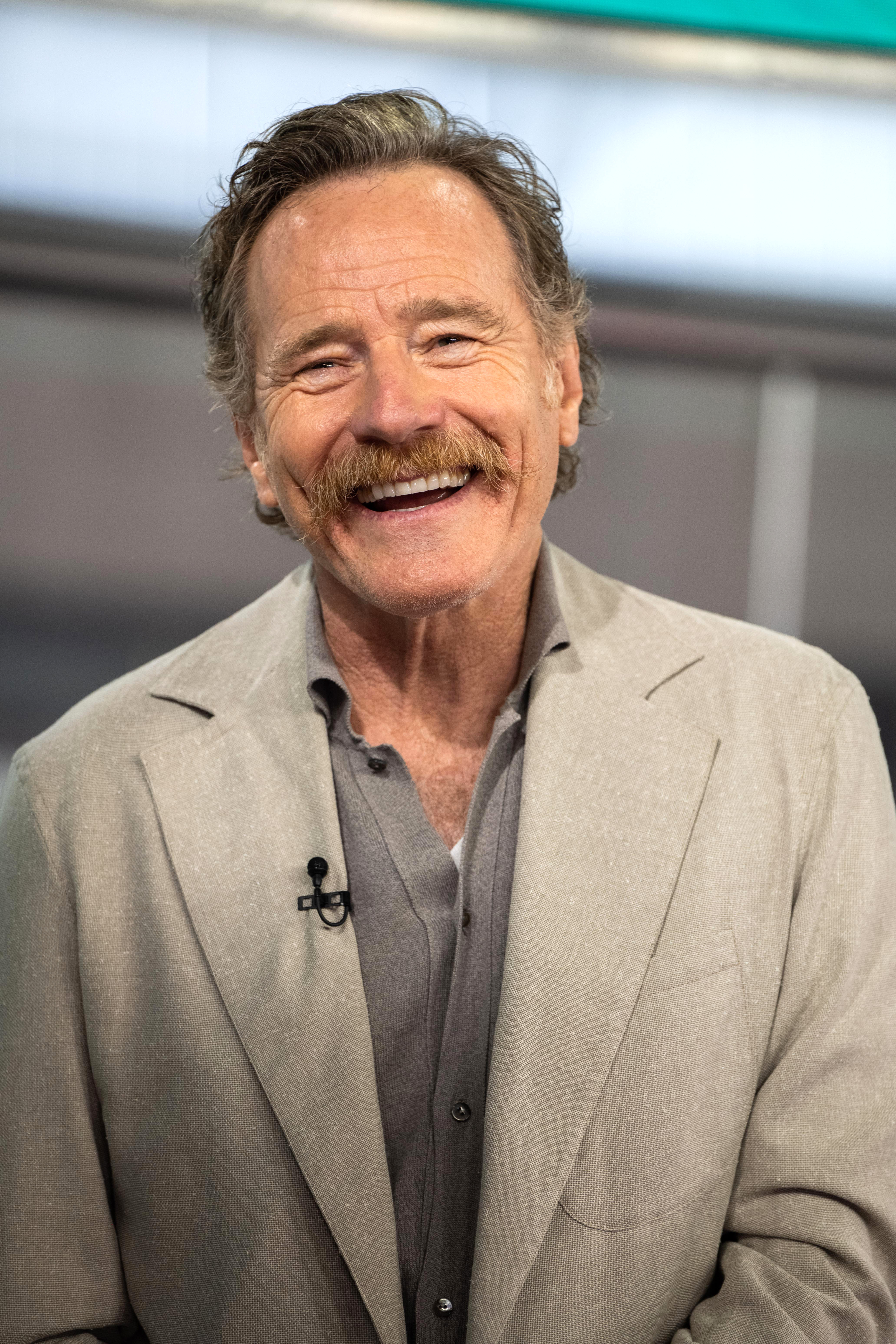 The meteorologist gushed over how nice Bryan Cranston was to have on the show