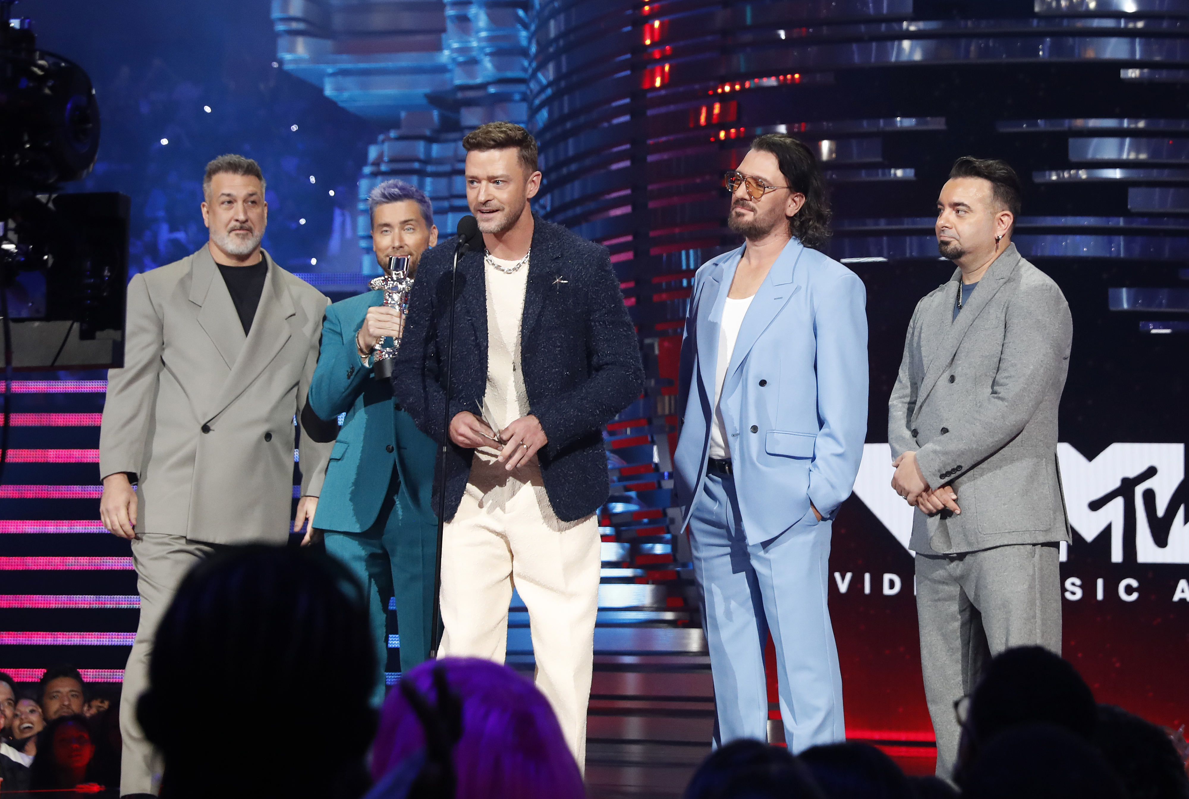 The members of NSYNC reunited to present at the 2023 MTV Video Music Awards