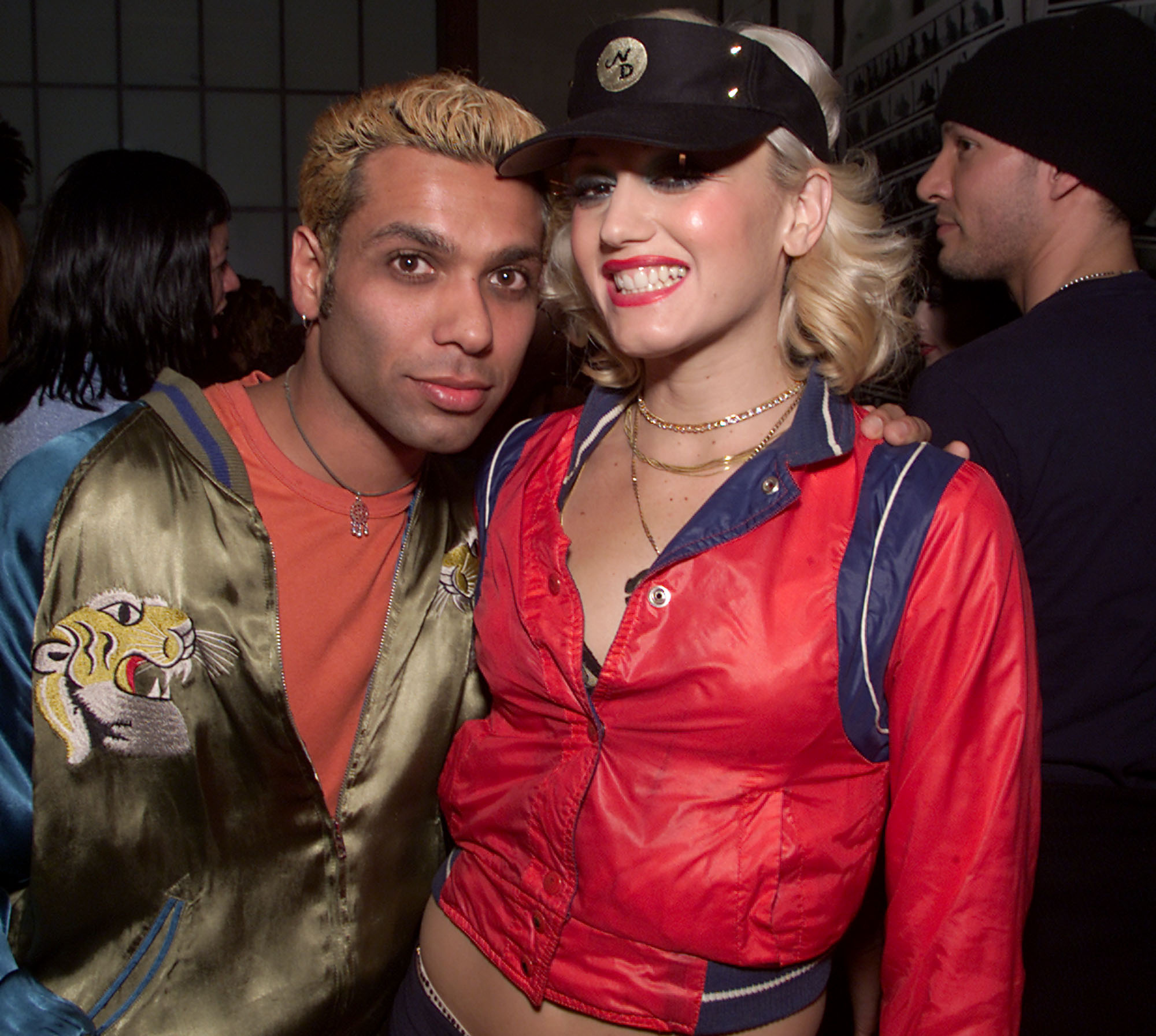 Gwen her No Doubt bandmate Tony dated from 1987 to 1994 (pictured in 2000)