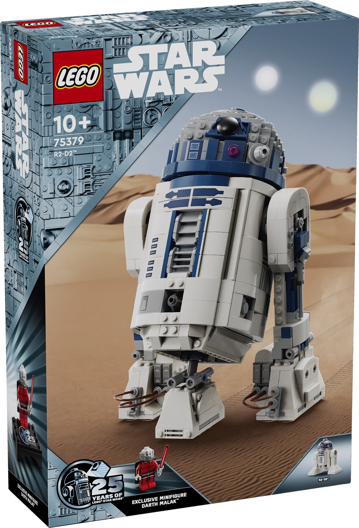 LEGO Star Wars 25th Anniversary R2-D2 packaging.