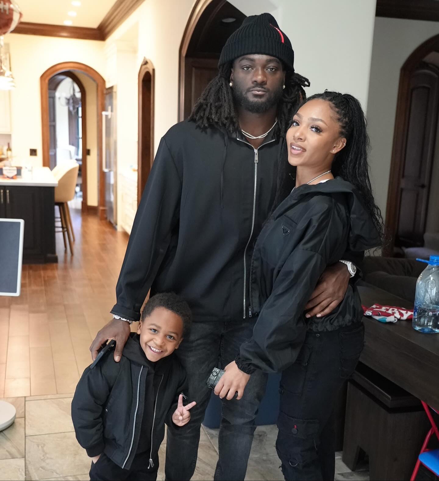 Rochelle posts family clips on Instagram and TikTok, while also giving insider info about behind-the-scenes NFL life