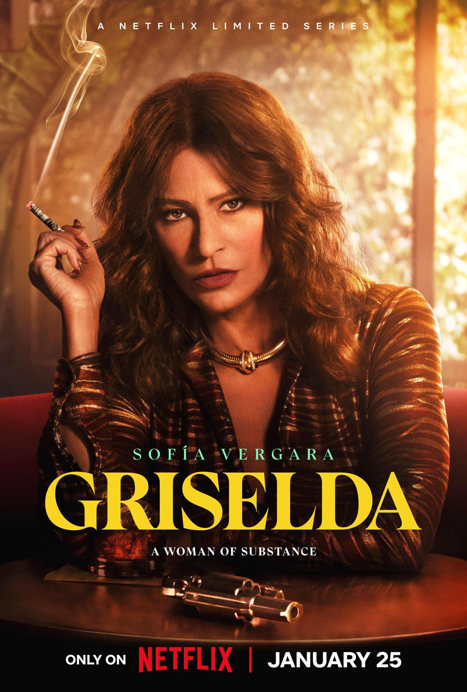 Sofia is playing the lead role in the new series Griselda