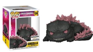 The new Godzilla x Kong: The New Empire Funko Pop! vinyl with pink highlights.