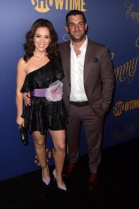 Alyssa Milano and Dave Bugliari attend Showtime Emmy Eve Party