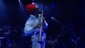 André 3000 Performs “That Night in Hawaii...” on Colbert: Watch
