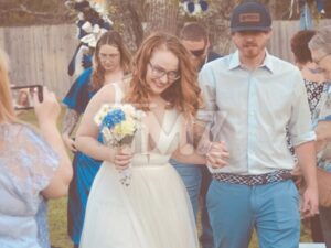 Anna 'Chickadee' Cardwell Seen In Wedding Snaps Before Tragic Death