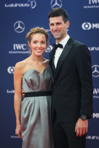 Novak Djokovic's wife Jelena is one of the highest-earning tennis partners