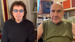 Black Sabbath's Tony Iommi and Bill Ward Each Making Music