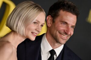 Carey Mulligan, left, and Bradley Cooper were nominated for a total of four Oscars earlier this week.