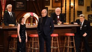 Cast of Cheers Reunite at Emmy Awards
