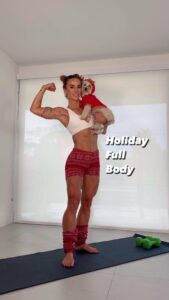 Celebrity Fitness Trainer Senada Greca Shares An At-Home Holiday Workout