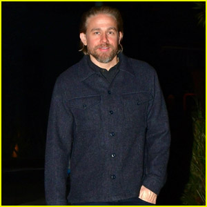 Charlie Hunnam Flashes a Smile While Stepping Out for Dinner in L.A.