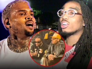 Chris Brown's Quavo Feud Alive and Well After Paris Fashion Show Run-in