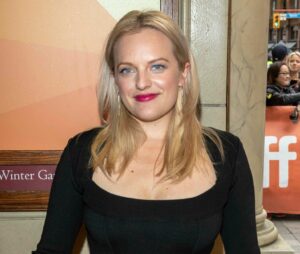 Elisabeth Moss attends the premiere of 'Her Smell' during the 43rd Toronto International Film Festival, tiff, at Wintergarden Theatre in Toronto, Canada.