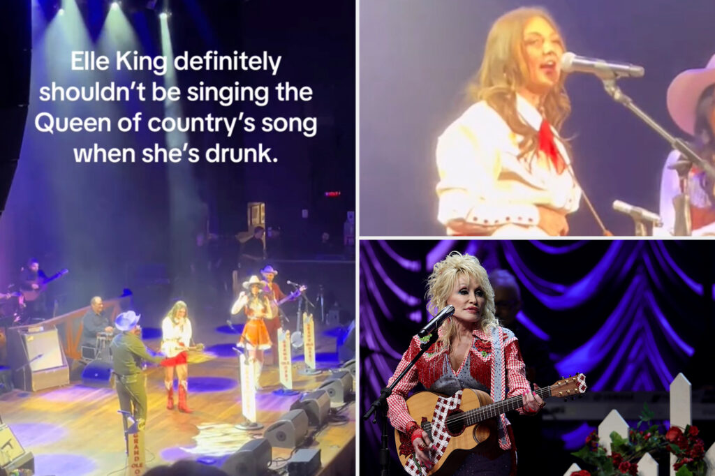Elle King unexplainably postpones concert after performing Dolly Parton tribute 'f–king hammered'