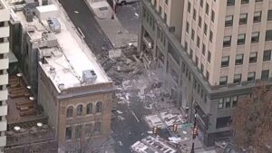 Explosion at Downtown Fort Worth Hotel Leaves Debris in Streets
