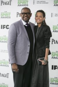 Forest Whitaker pictured with his late ex-wife Keisha Nash in March 2014