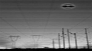 UFO over Power Grid