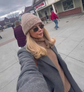 Perrie visited one of the best designer outlet villages in the world