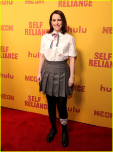 Emily Hampshire at the Self Reliance premiere